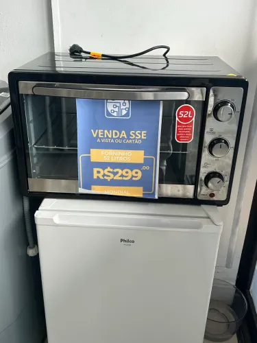 FORNO ELÉTRICO MONDIAL 52L