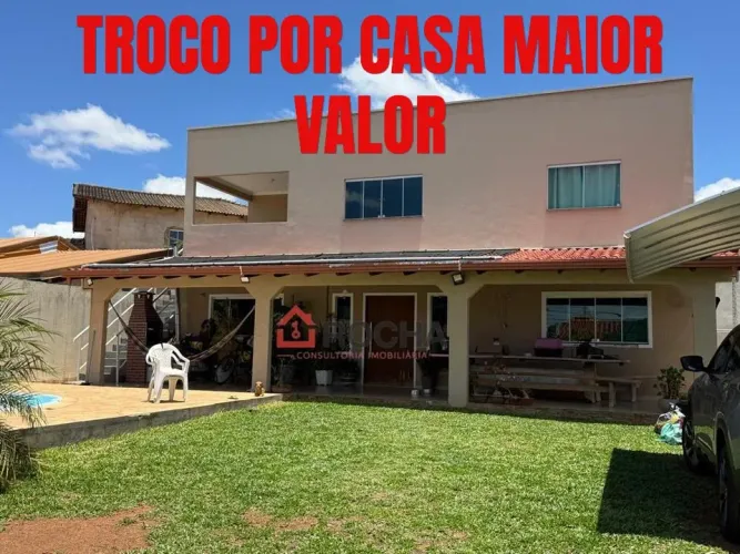 Condomínio RK - Lindo sobrado, vendo ou troco por casa térrea