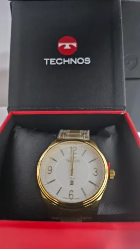 Relógio Technos Masculino Steel Dourado 2015BYYTDS/4B