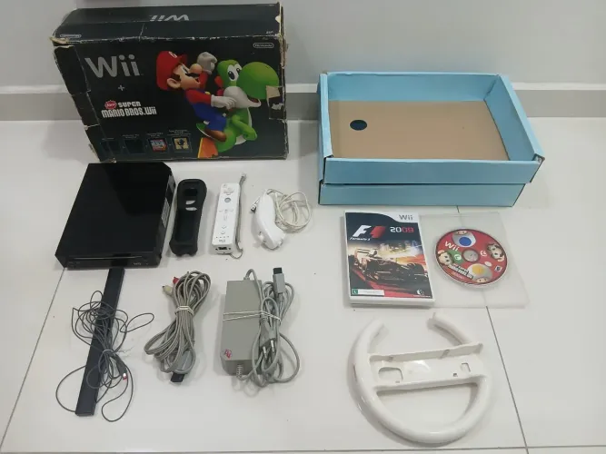 Nintendo Wii com desbloqueio