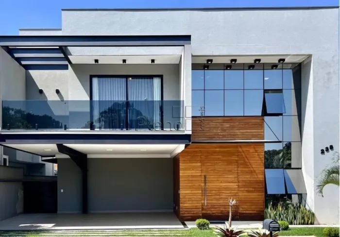 Sobrado à venda e para alugar em Indaiatuba, Chácara Areal, com 5 suítes, com 473 m²