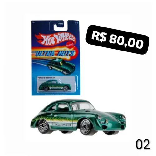 Hotwheels Porsche 356 Outlaw (silver)