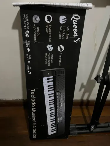 Teclado Musical 54 Teclas Queens