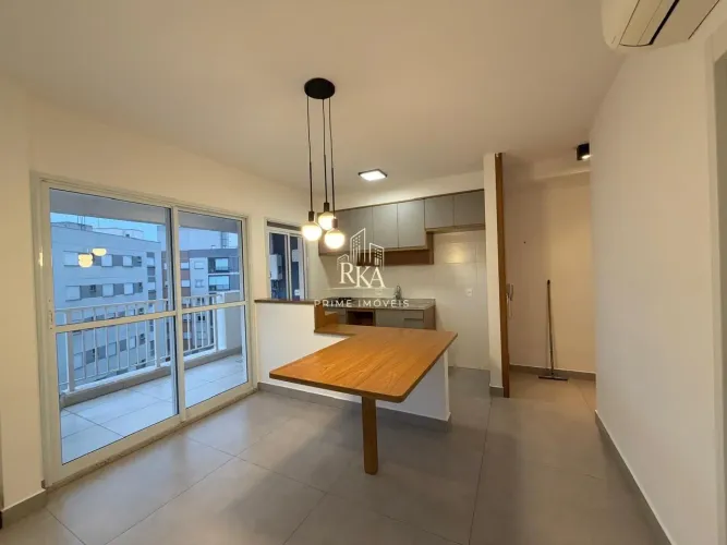 Apartamento com 54m², 1 suíte e 2 vagas para locação no Condomínio Acqua Park Al