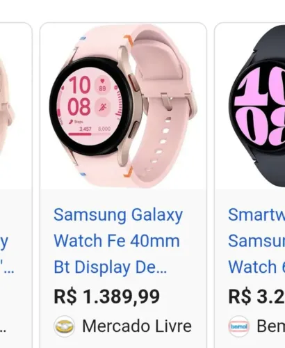 Galaxy watch fe rosa