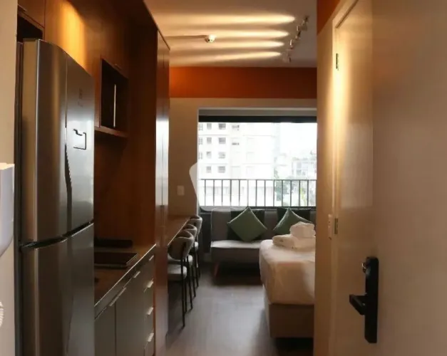 Apartamento charmoso em Perdizes, 1 quarto e 1 banheiro, 25m², R$ [price]