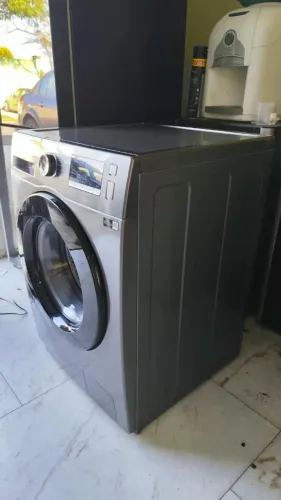 Maquina de Lavar Digital Inverter Samsung WW11T Inox 11kg