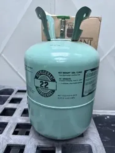 Cilindro ar condicionado vazio