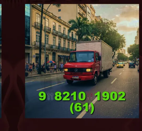 Frete com Rodrigo - Mudanças, Carretos e Transporte de Cargas Garantido