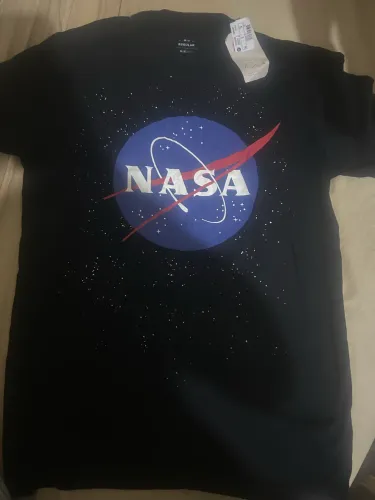camiseta manga curta, Nasa.