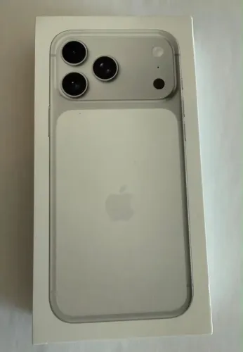 EXCLUSIVO: IPHONE 17 PRO PRATA (SILVER) - LACRADO NA CAIXA!