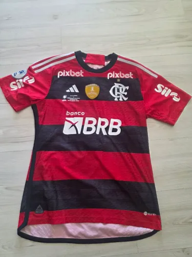 Camisa Flamengo Final Recopa Sulamericana Volta Pedro