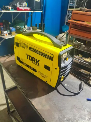 Máquina de solda inversora TIG MIG e eletrodo 