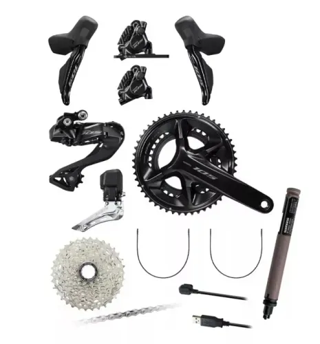 Grupo Shimano 105 Eletrônico Di2 R7170 Disco Hidráulico