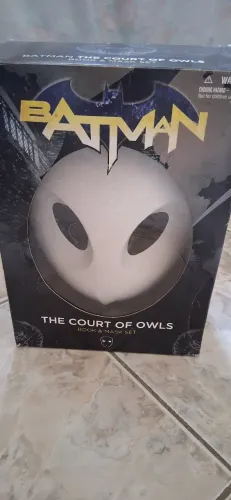 Box batman corte das corujas, com máscara e HQ