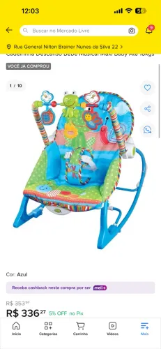 Cadeirinha Balanço