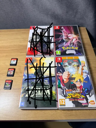 Lote de jogos Nintendo Switch 