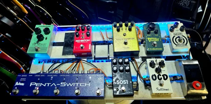 set pedais pedalboard /ñ boss mxr zoom line 6 tonex Kemper fractal ehx dunlop vox mooer