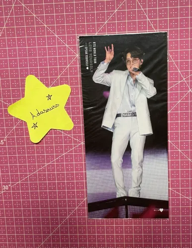 Bookmark J-Hope BTS - Speak Yourself São Paulo R$ 165,00