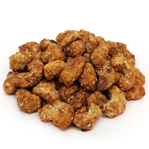 Castanha caramelizada enfeite