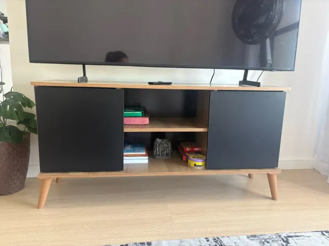Rack para Sala Moderno e Rústico 