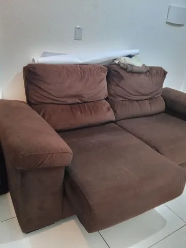 Sofá reclinável