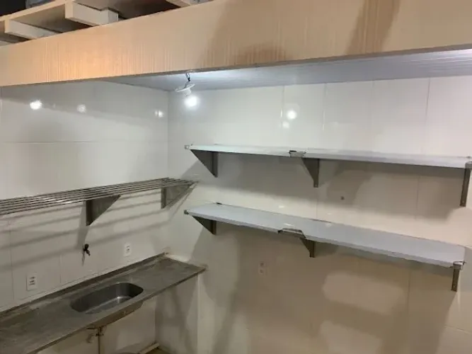 Prateleira Aérea Aço Inox