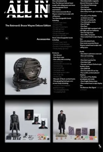 Inart the batman premium deluxe edition