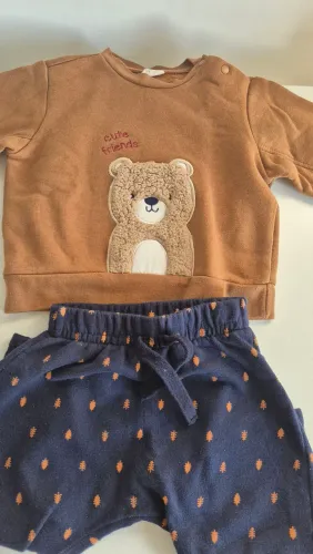 Conjunto de frio para bebê