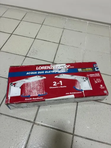 Chuveiro Eletrônico Lorenzetti Acqua Duo Ultra 7800W branco 220V