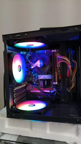 PC Gamer de entrada I5 3470 com 8gigas + SSD M.sata 256 Gabinete novo