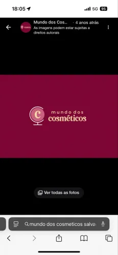 Vendedor em loja de cosmético