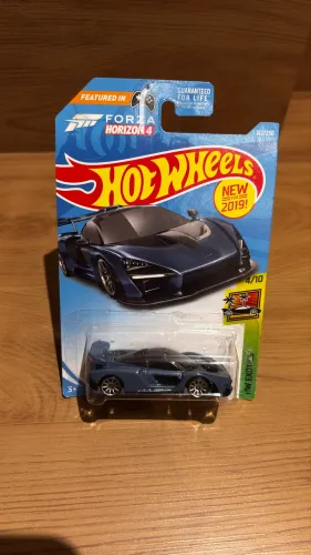 Carrinho Hot Wheels Mclaren Senna Forza Horizon 4