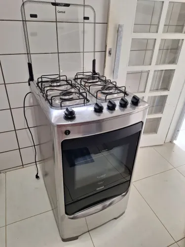 Vendo fogão Consul 4 bocas Inox Usado