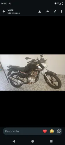 Vende moto financiada, pra assumir as parcelas 