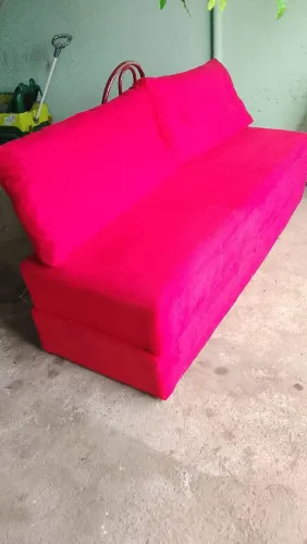 Sofá cama bicama semi novo