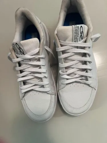 Tênis casual branco masculino número 41