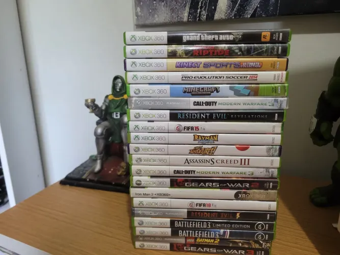 Jogos Xbox 360 Originais mídia fisica
