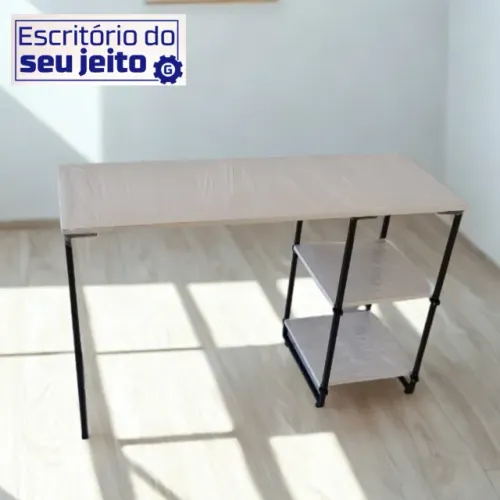 Escrivaninha 1,1m NOVA Mesa Multiuso para Computador Notebook Escritório de Estudo Office