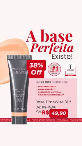 Base Mary Kay original várias cores