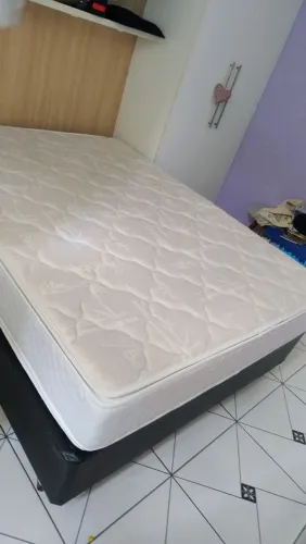 Cama de casal box sleep confort