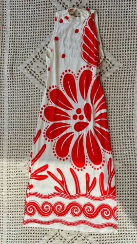 Vestido canelado da FARM 
