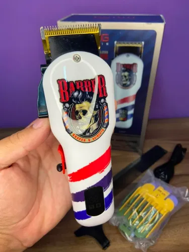 Máquina de cortar cabelo sem fio - com bateria que dura muito - entrega grátis