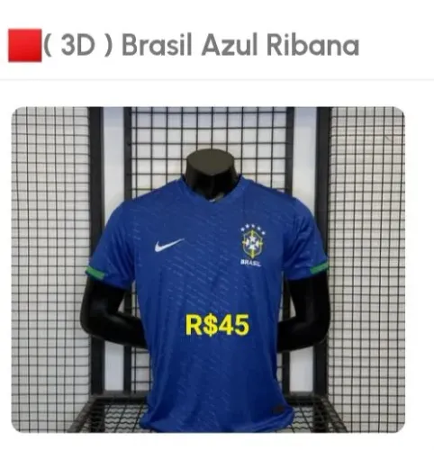 Camisa do Brasil azul