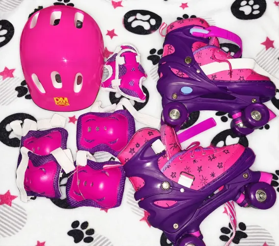 Patins rosa / N:38 ao 41