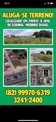 Terreno pra alugar