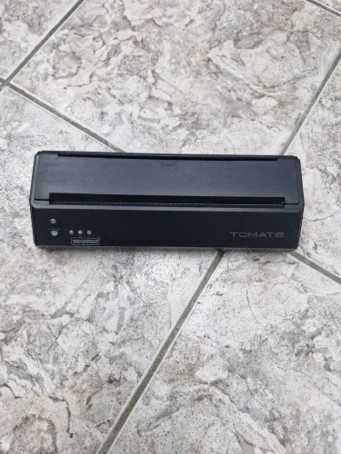 impressora térmica portátil da marca Tomate, modelo MDK-P8008,