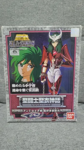 Boneco Shun de Andrômeda v3 cloth myth Bandai cavaleiros do zodíaco Saint Seiya