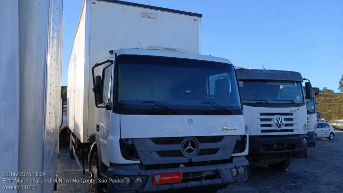 Mercedes-Benz Atego 1419/48 2021/2021 Vamos Seminovos Pinheirinho Caminhões