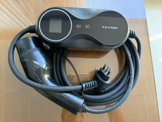 Carregador Portátil Para Carro Elétrico TAYNIU 3.5KW 16A Tipo 2